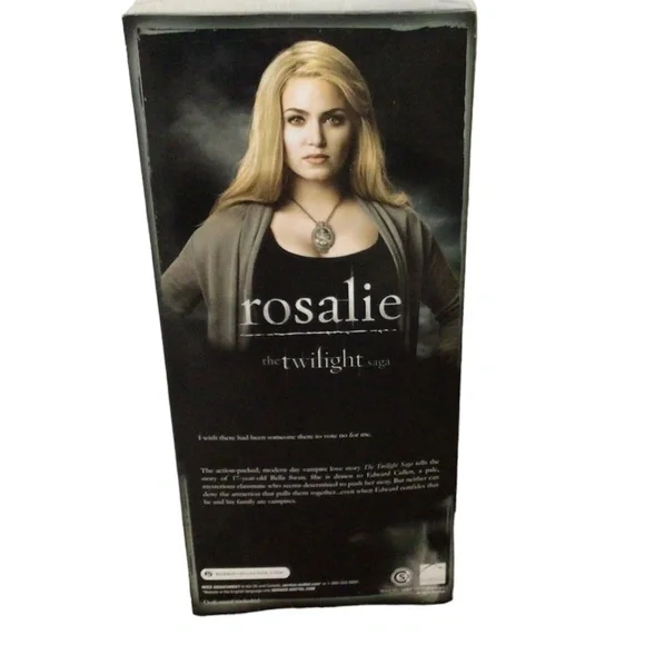 New The Twilight Saga Barbie Rosalie Pink Label Doll - Picture 4 of 6